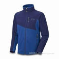 Men's Fleece Jacket with Fashionable Design, Two Hand Warmer Pockets and Vislon Zipper